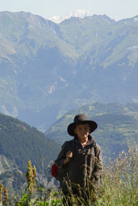 Martin et le MontBlanc