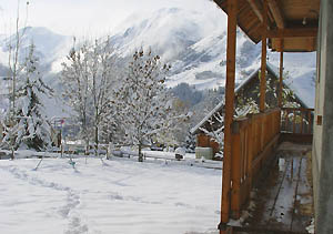 Chanin vu du Villard