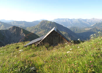Chanin vers le Mont-Blanc