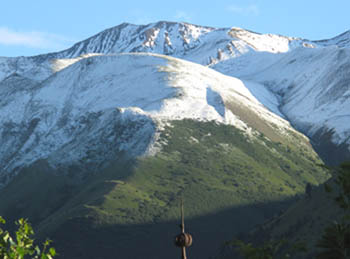 Chanin sous la neige