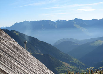 Vue sur le Mont Blanc